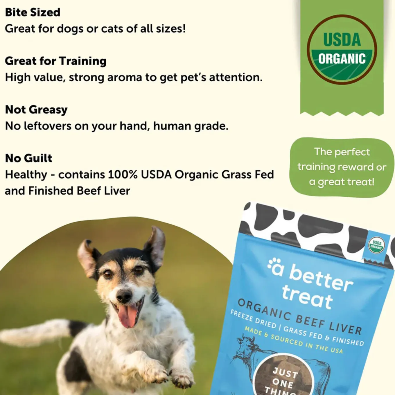 A Better Treat Freeze Dried Organic Treats for Dogs & Cats