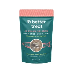 A Better Treat Freeze Dried Wild Caught Salmon Treats for Dogs & Cats