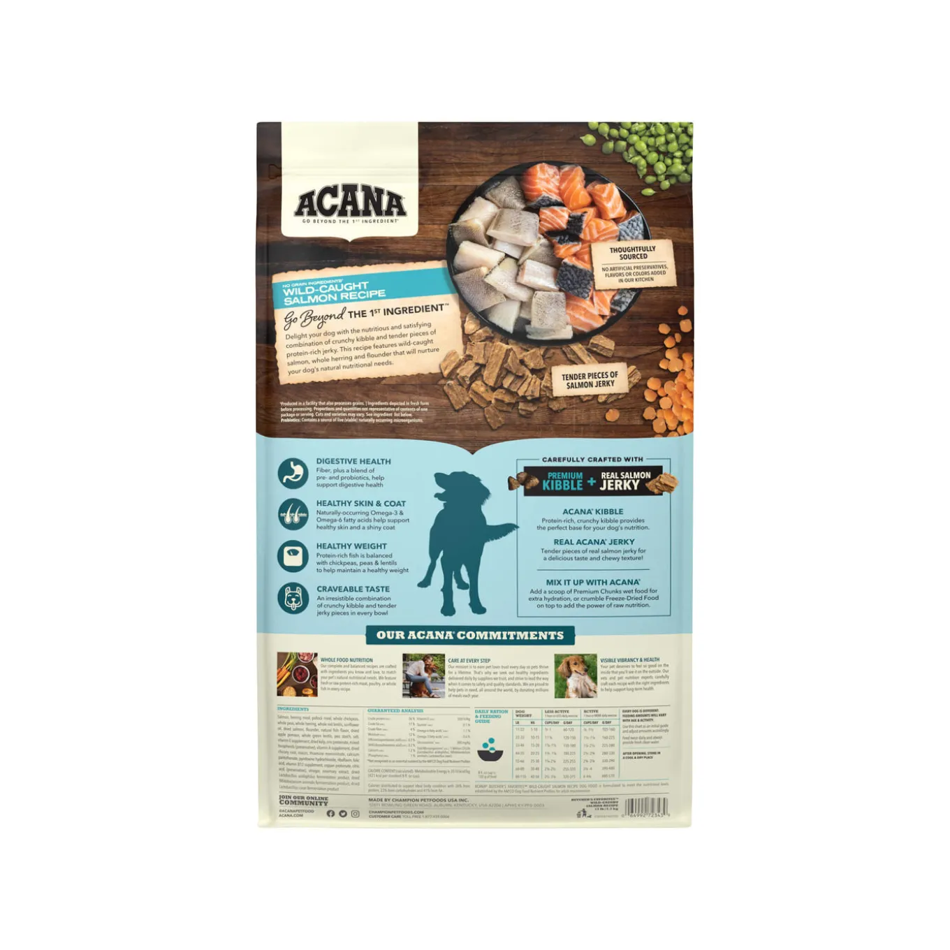 Acana Butchers Favorites Grain Free Dry Dog Food With Jerky Pieces