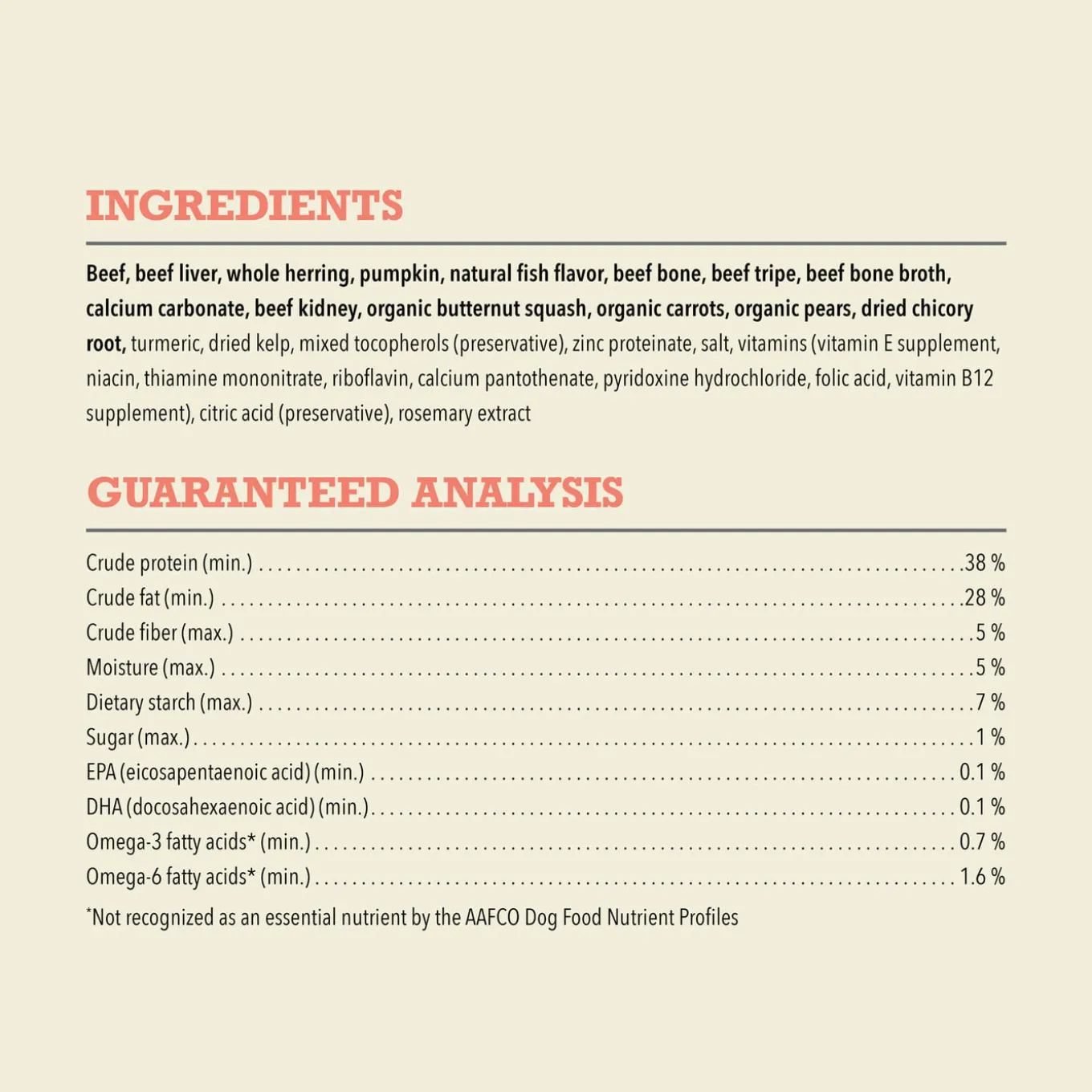 Acana Freeze Dried Dog Food