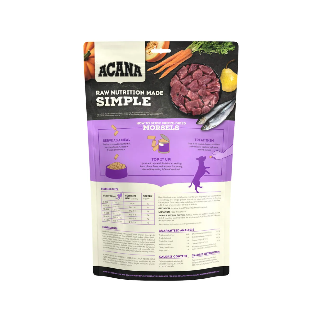 Acana Freeze Dried Dog Food