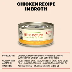 Almo Nature HQS Natural Wet Kitten Food Topper