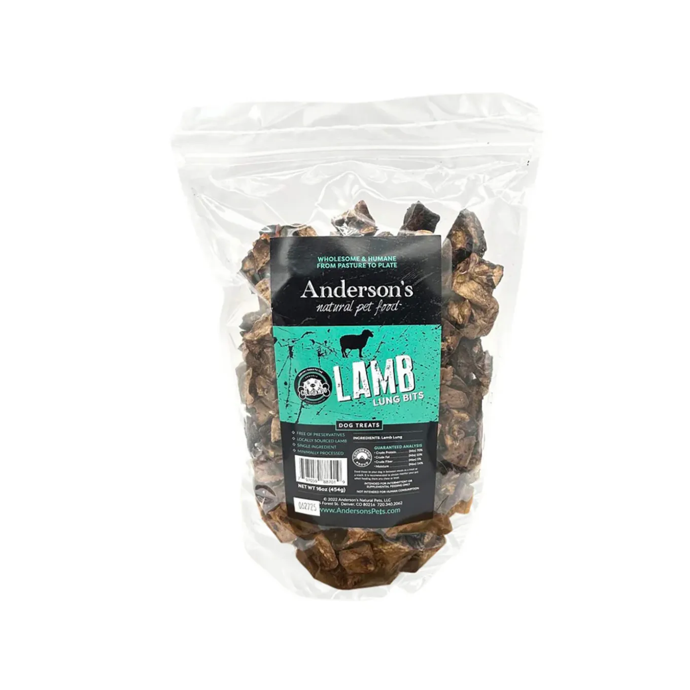 Anderson's Minimally Processed Organ Meat Dog Treats