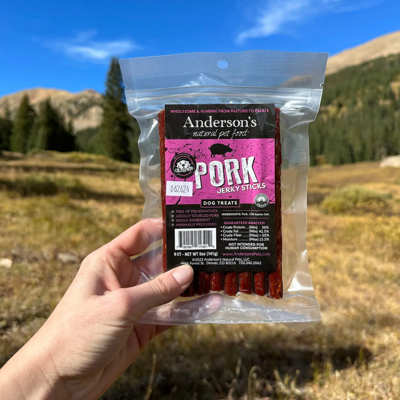 Anderson's Single Ingredient Jerky Sticks for Dogs