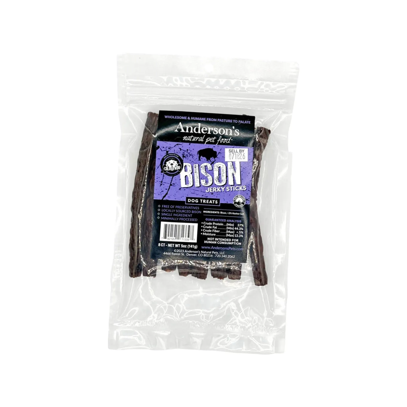 Anderson's Single Ingredient Jerky Sticks for Dogs