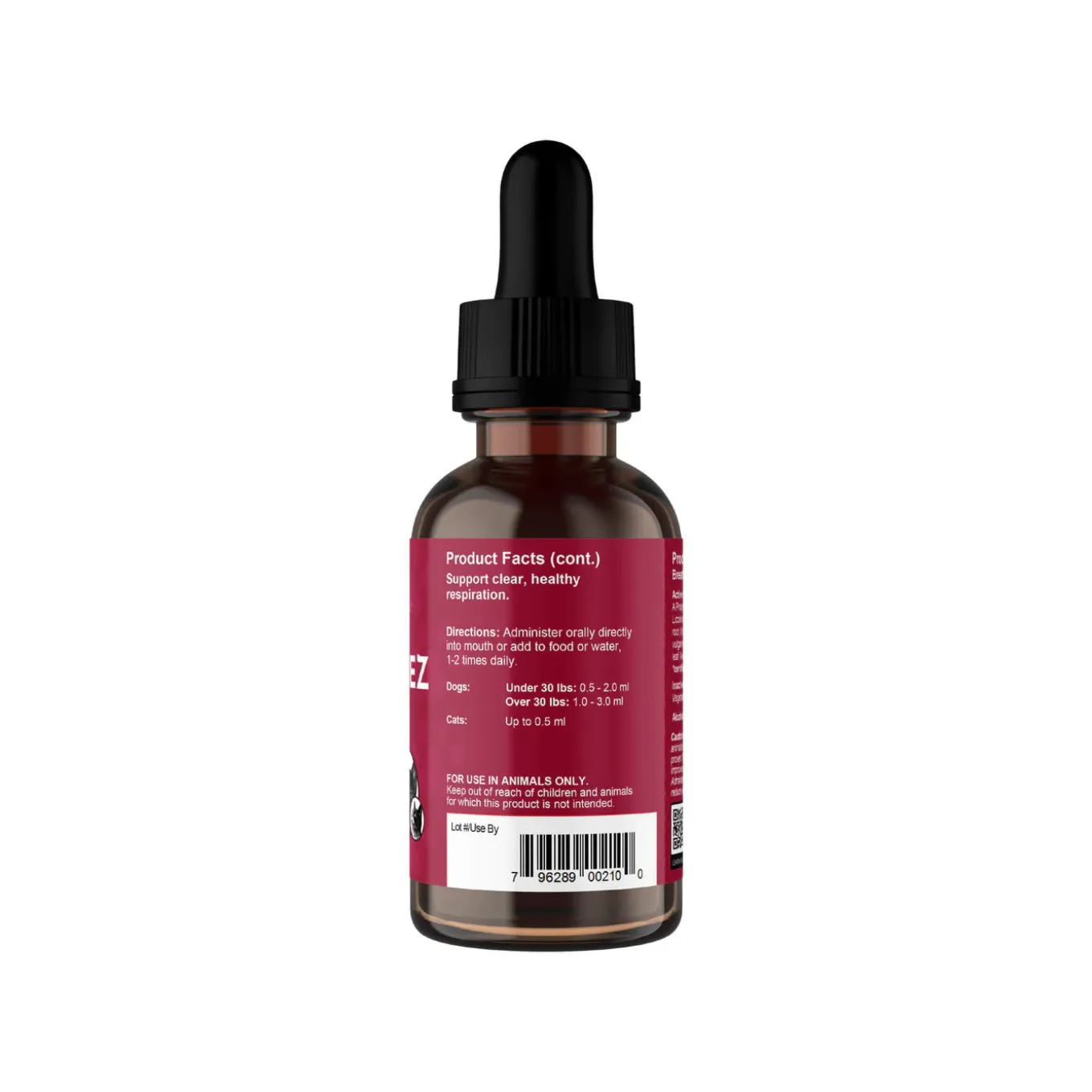 Animal Essentials Breathe EZ Liquid Herbal Formula for Dogs & Cats