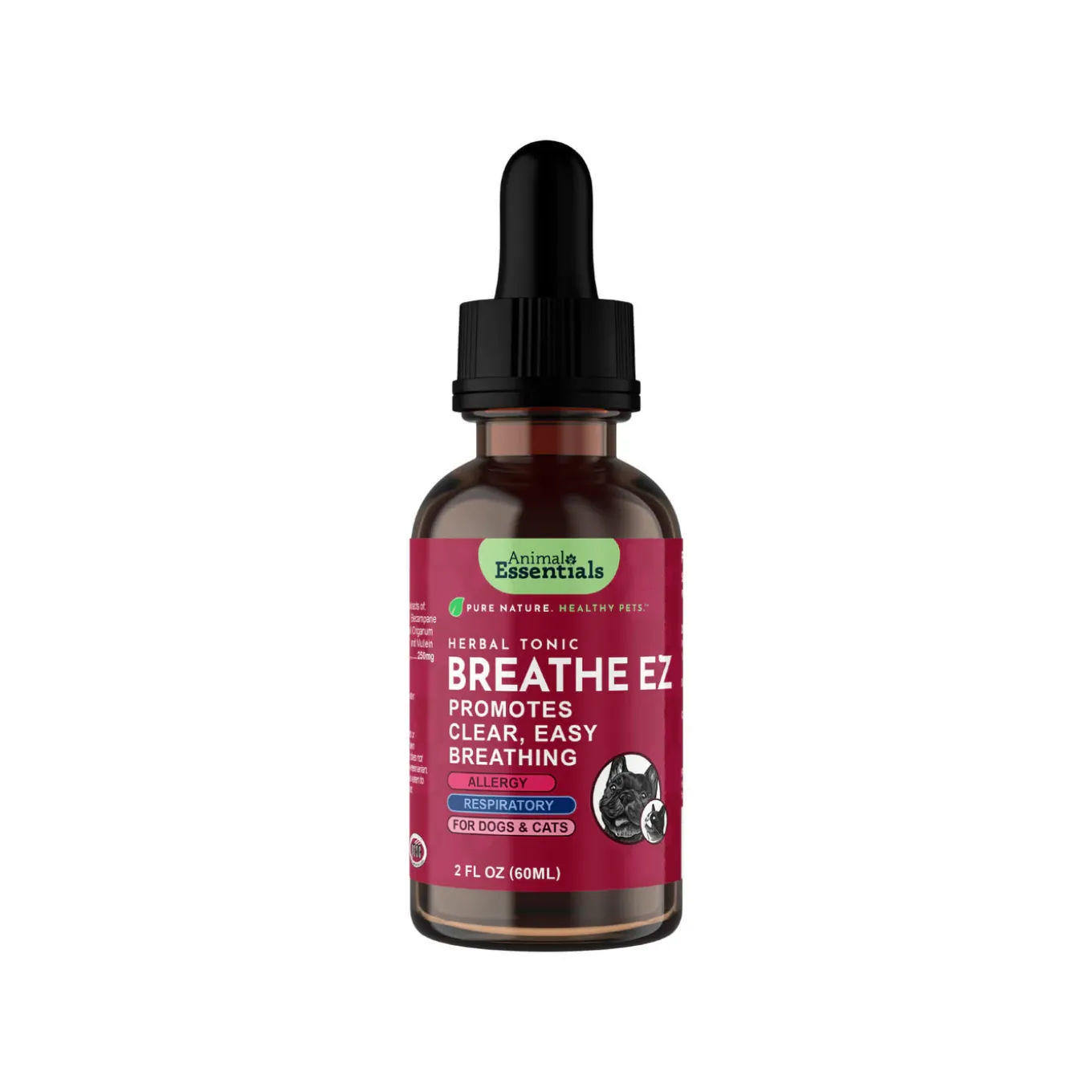 Animal Essentials Breathe EZ Liquid Herbal Formula for Dogs & Cats