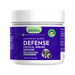 Animal Essentials DEFENSE Mushroom Complex Powder for Dogs & Cats