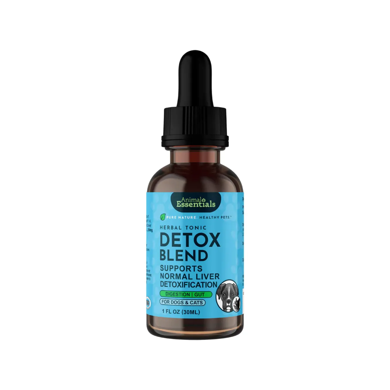 Animal Essentials Detox Blend Liver Support Liquid for Dogs & Cats