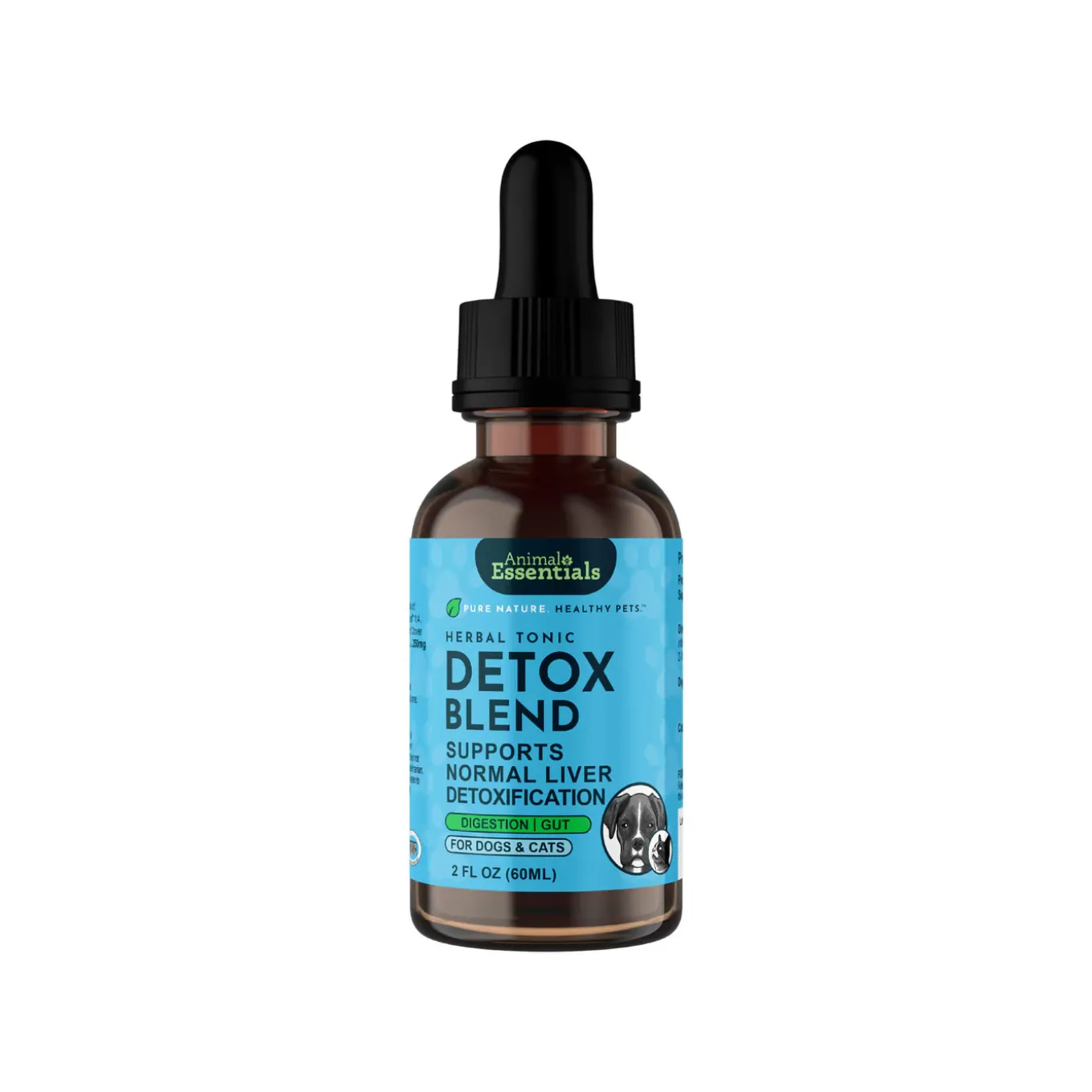 Animal Essentials Detox Blend Liver Support Liquid for Dogs & Cats