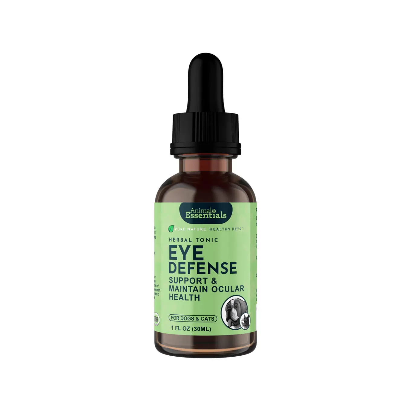 Animal Essentials Eye Defense Liquid Herbal Support for Dogs & Cats