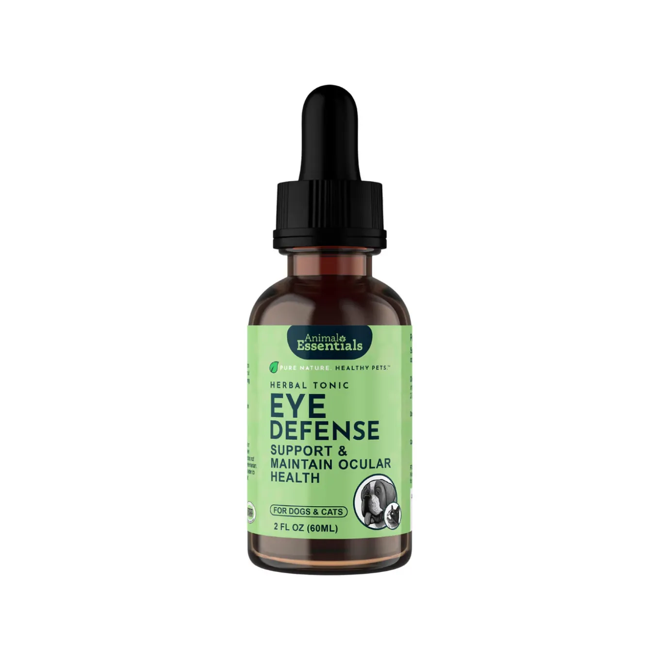 Animal Essentials Eye Defense Liquid Herbal Support for Dogs & Cats