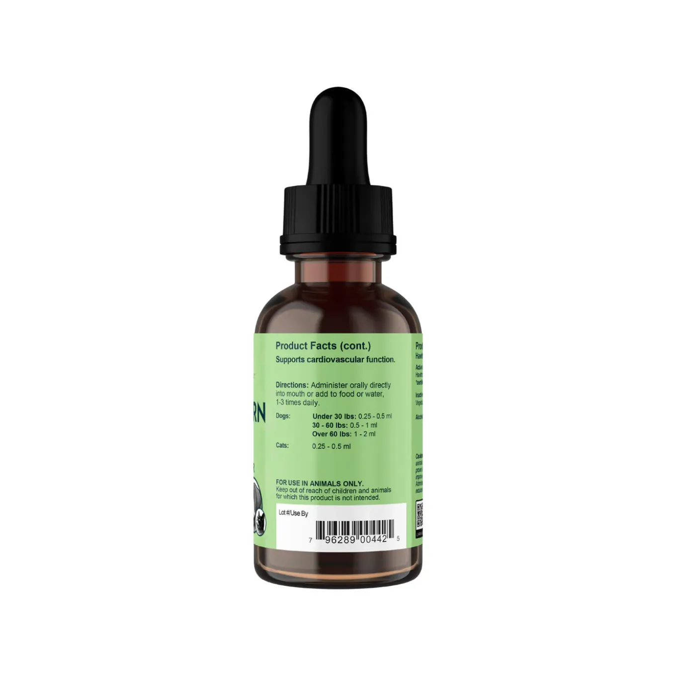 Animal Essentials Hawthorn Berry Liquid Herbal Extract for Dogs & Cats