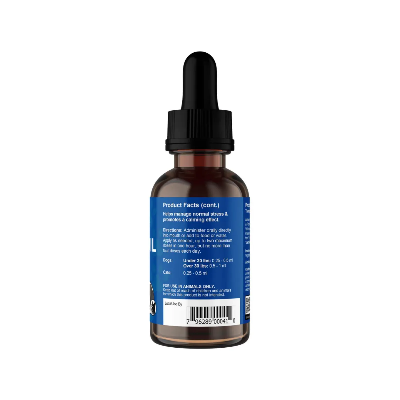 Animal Essentials Tranquil Times Anxiety Herbal Liquid Formula for Dogs & Cats