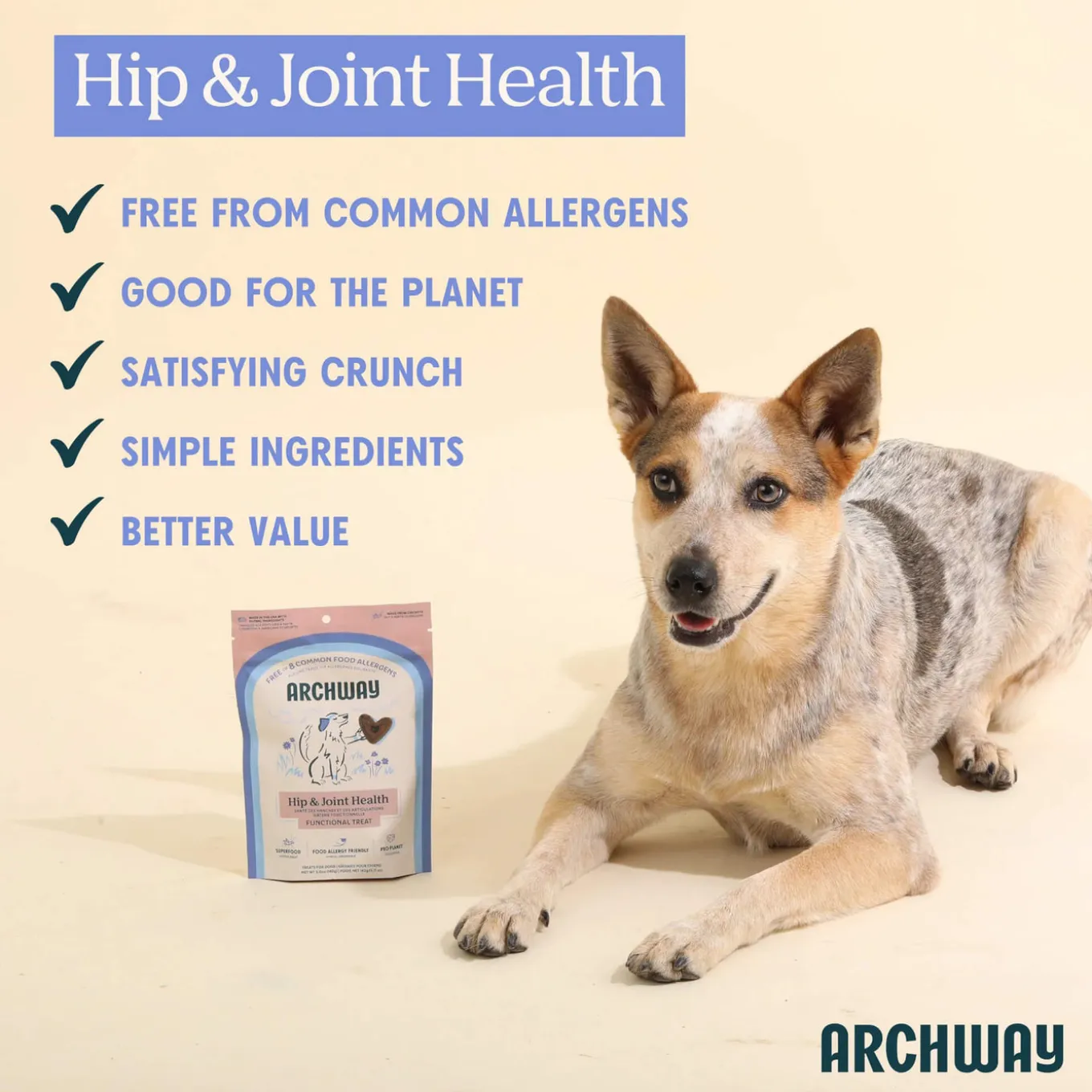 Archway Hip & Joint Health Functional Dog Treats