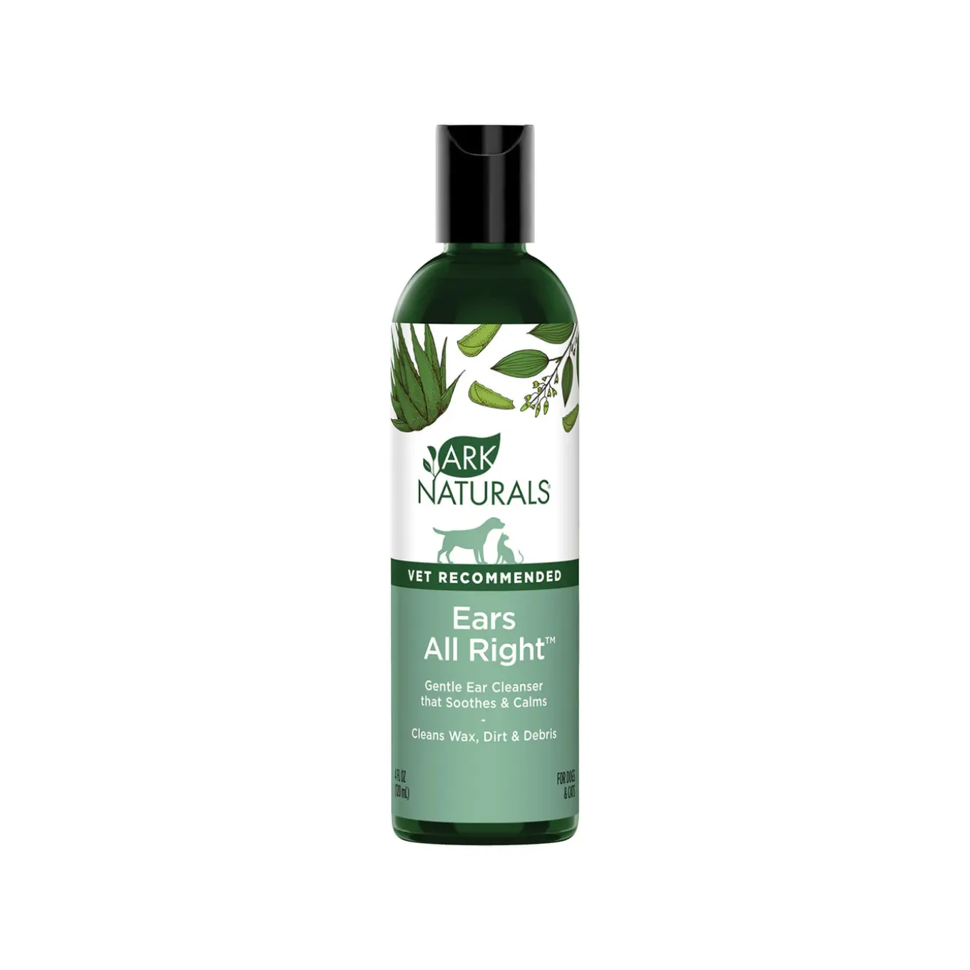 Ark Naturals Ears All Right Herbal Wash & Cleaning Lotion for Dogs & Cats