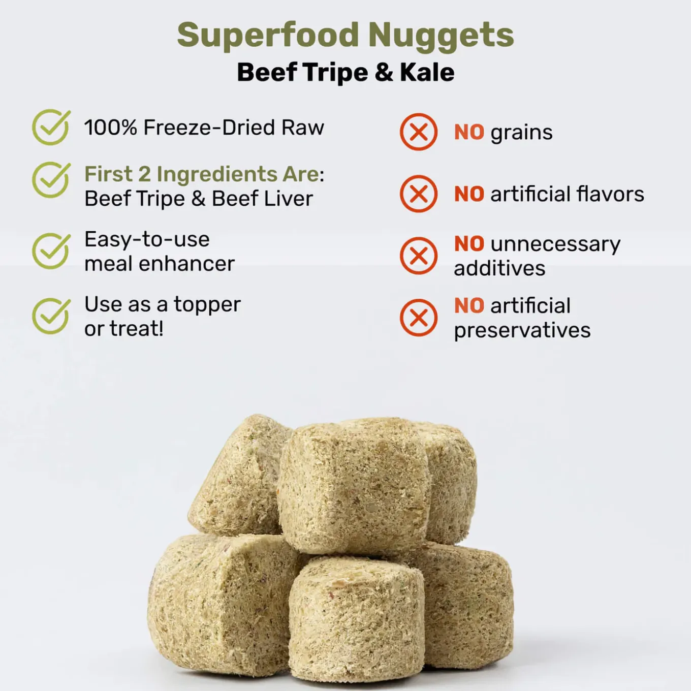 Badlands Ranch Superfood Nuggets Dog Food Topper