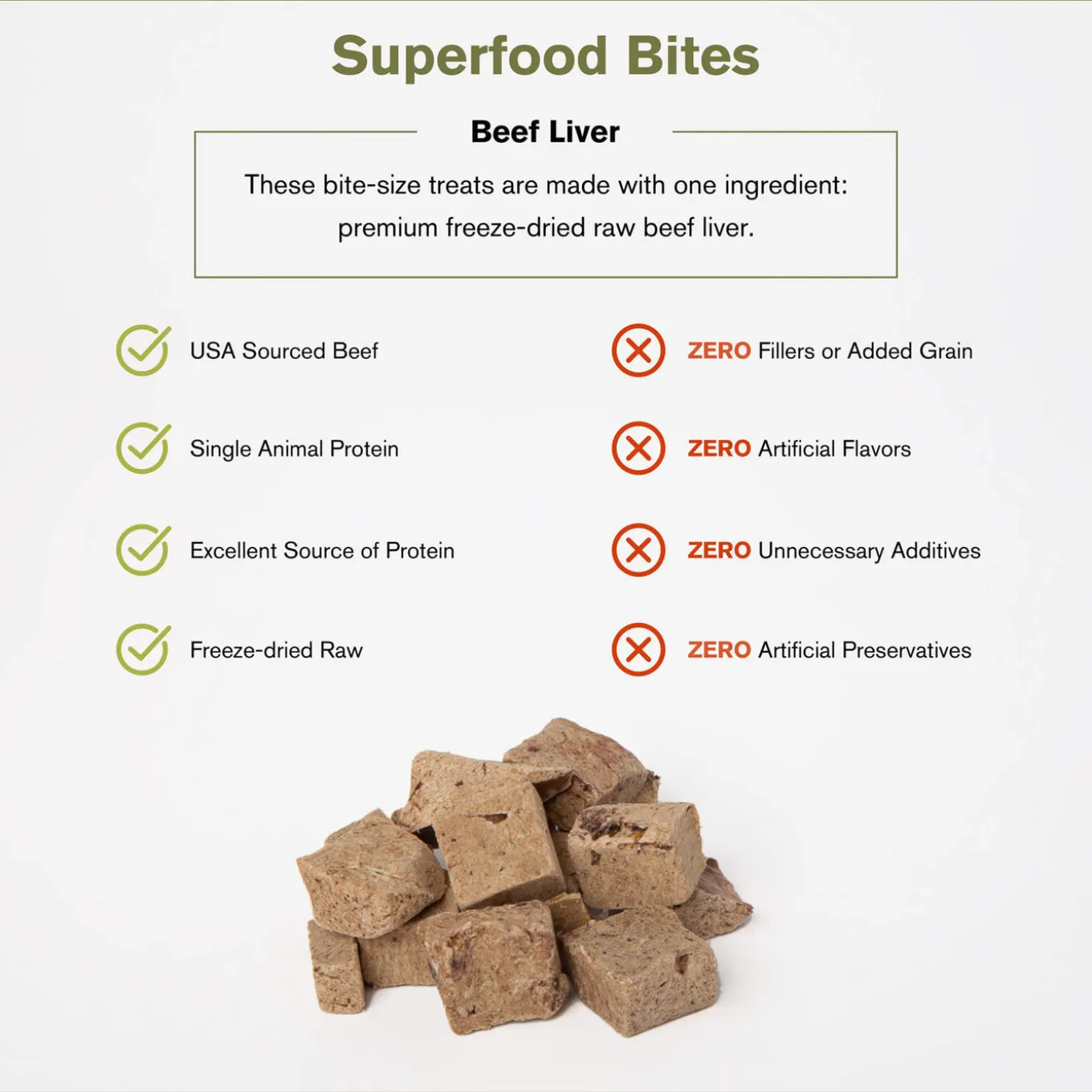 Badlands Ranch Superfood Bites Dog Treats