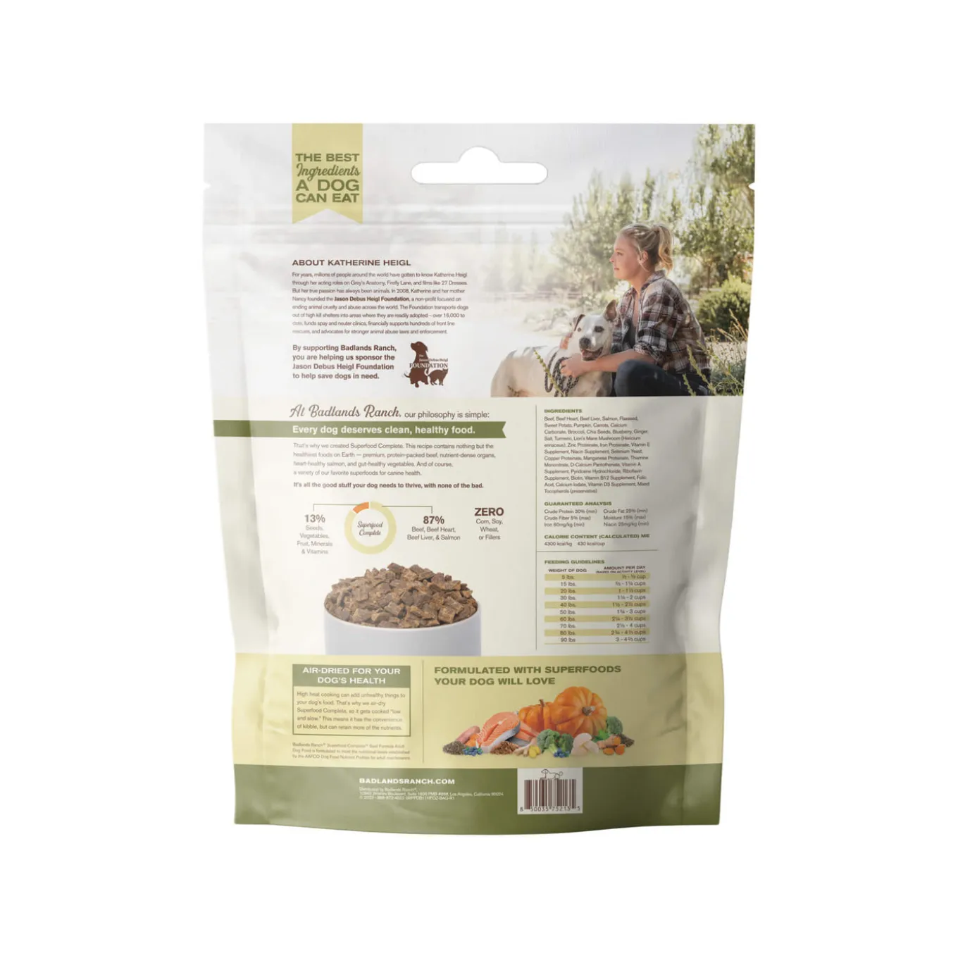 Badlands Ranch Superfood Complete Air Dried Dog Food