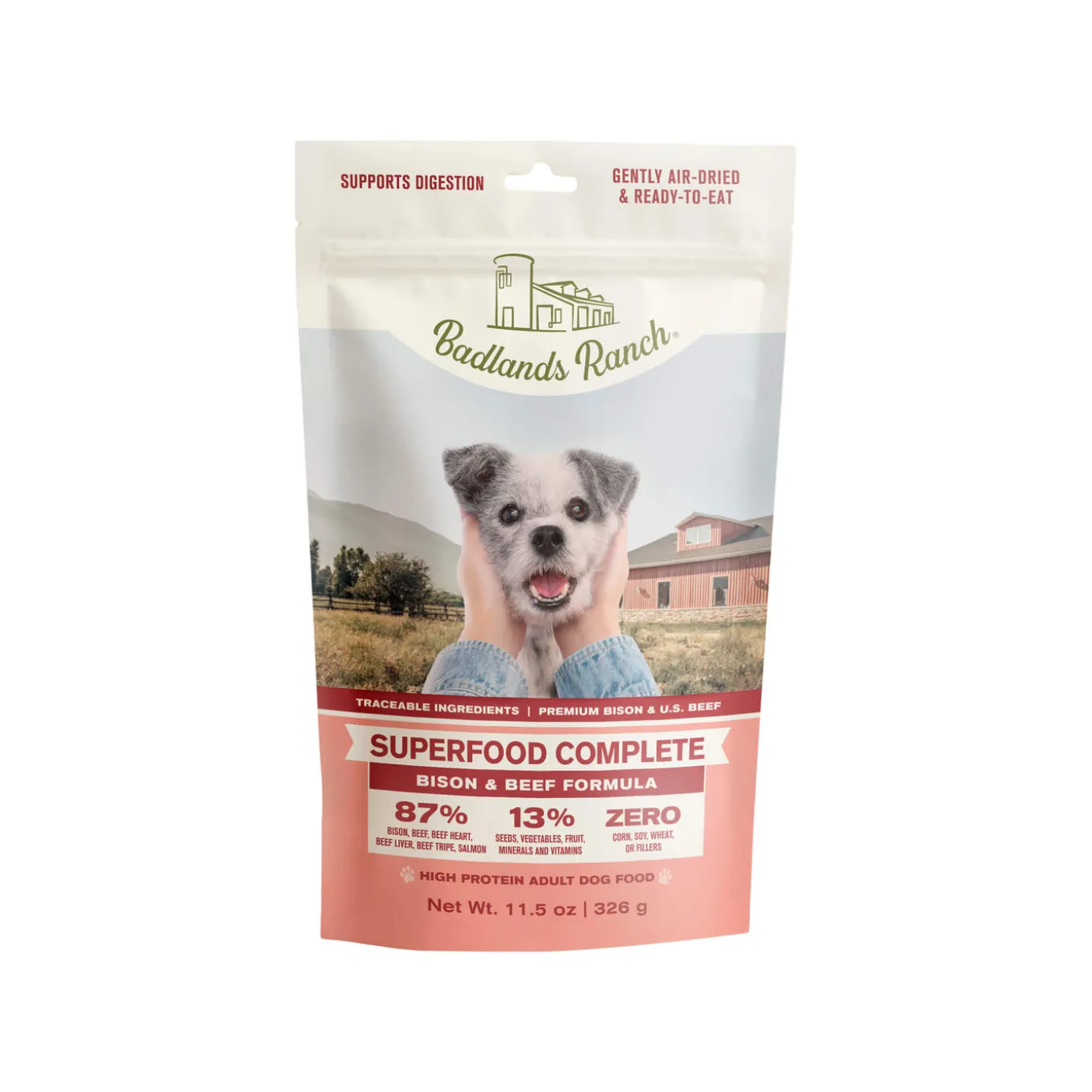 Badlands Ranch Superfood Complete Air Dried Dog Food