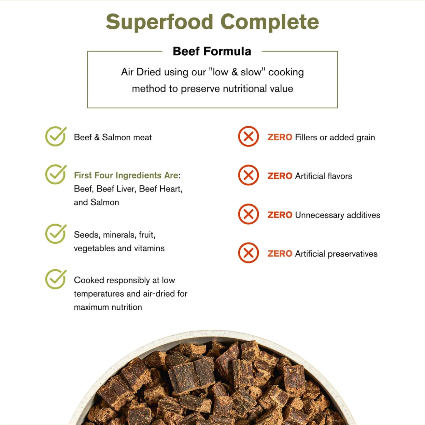 Badlands Ranch Superfood Complete Air Dried Dog Food