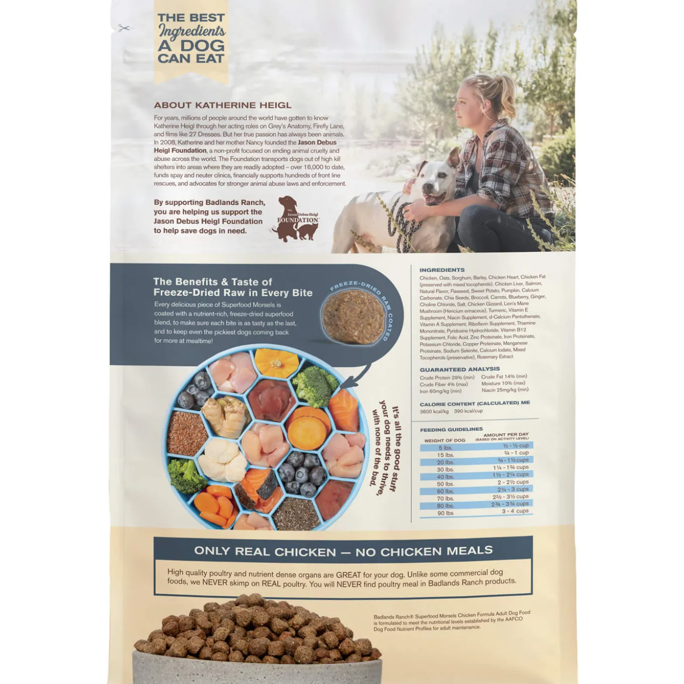Badlands Ranch Superfood Morsels Freeze Dried Raw Coated Dog Food