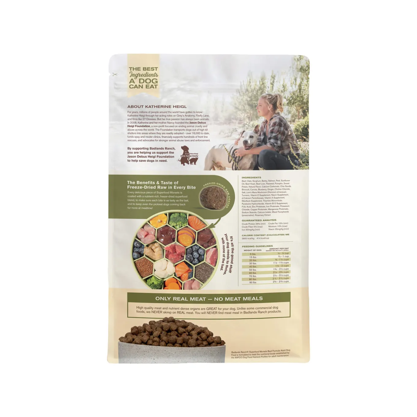 Badlands Ranch Superfood Morsels Freeze Dried Raw Coated Dog Food