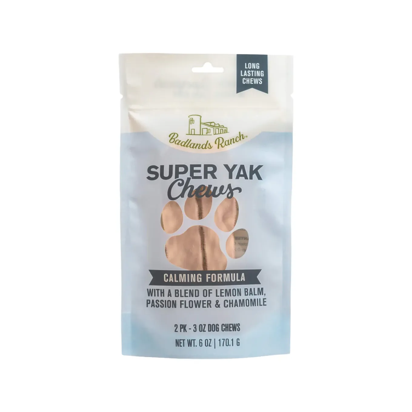 Badlands Ranch Super Yak Chews Calming Chew for Dogs