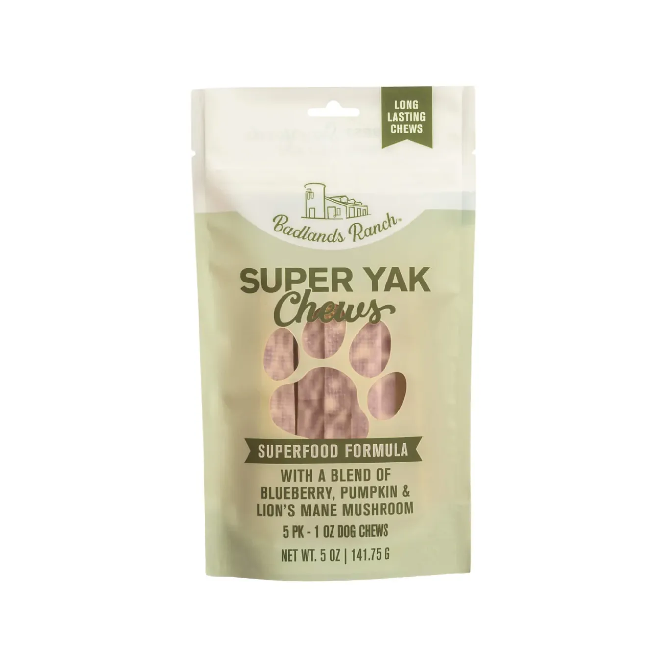 Badlands Ranch Super Yak Chews Superfood Chew for Dogs