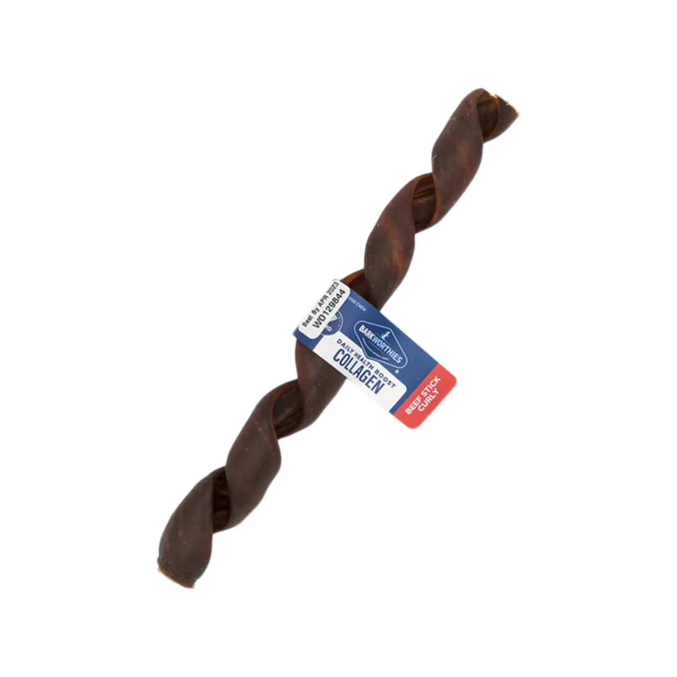 Barkworthies Collagen Curly Dog Chew