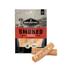 Barkworthies Naturally Smoked Trachea Dog Chews