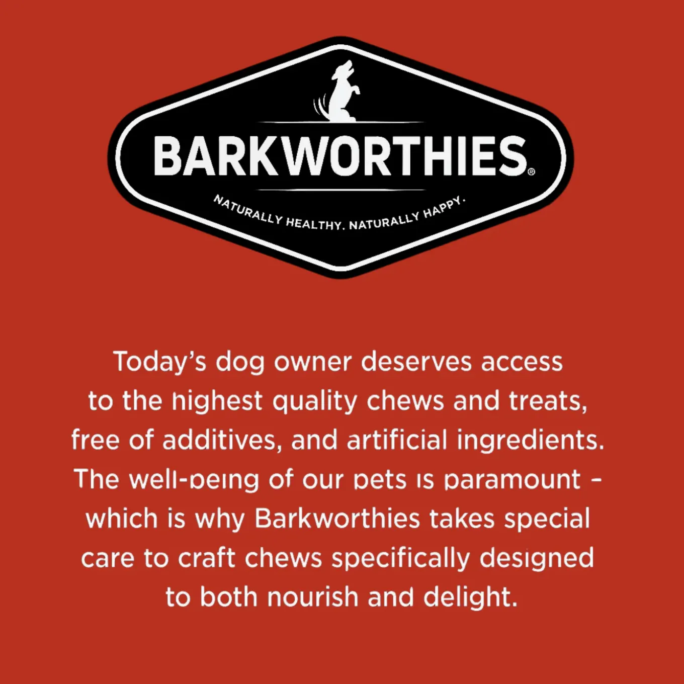 Barkworthies Naturally Smoked Bully Bites Dog Chews