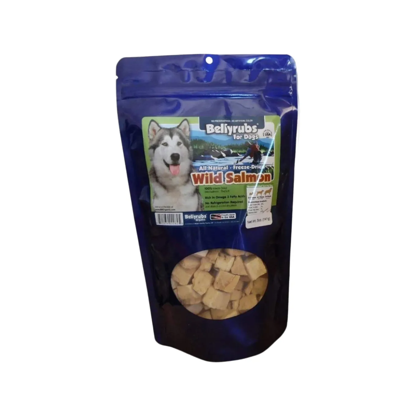 Bellyrubs Freeze Dried Wild Salmon Dog Treats