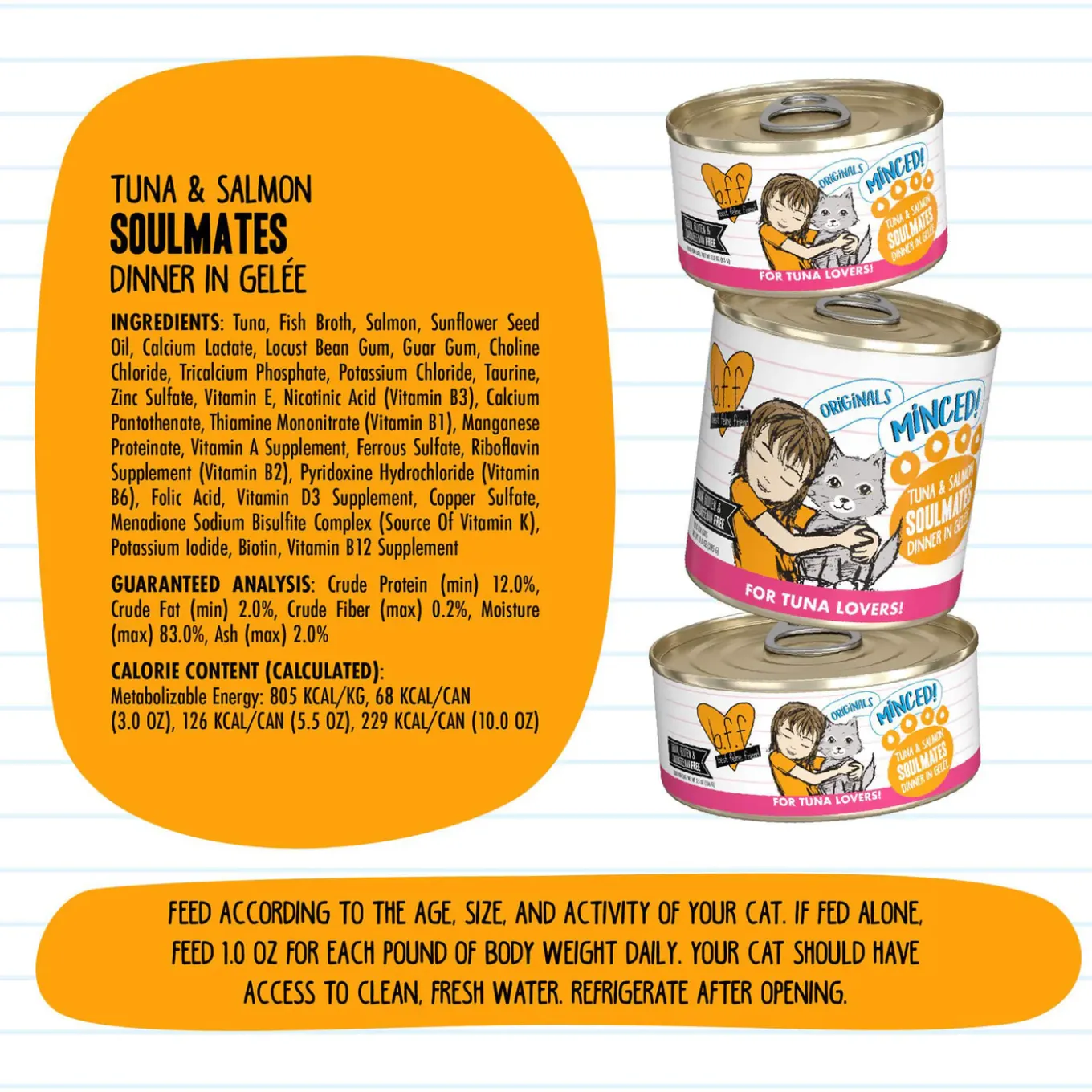 Best Feline Friend BFF Grain-Free Canned Wet Cat Food
