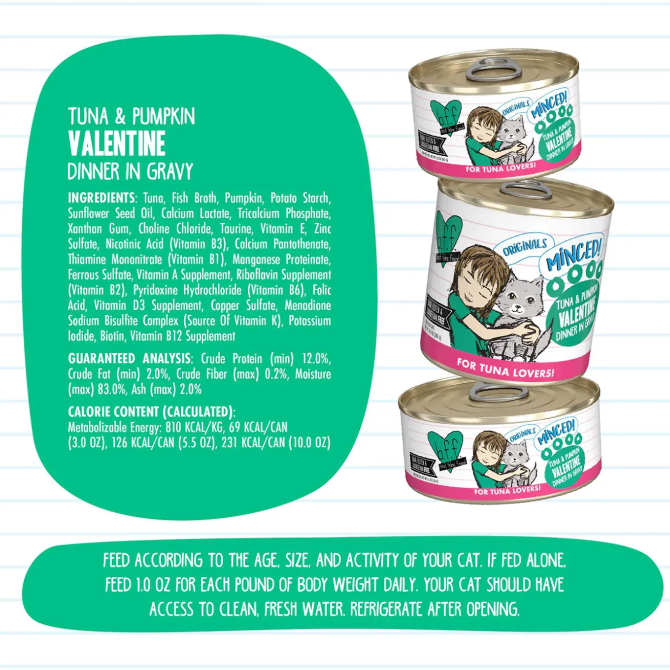 Best Feline Friend BFF Grain-Free Canned Wet Cat Food