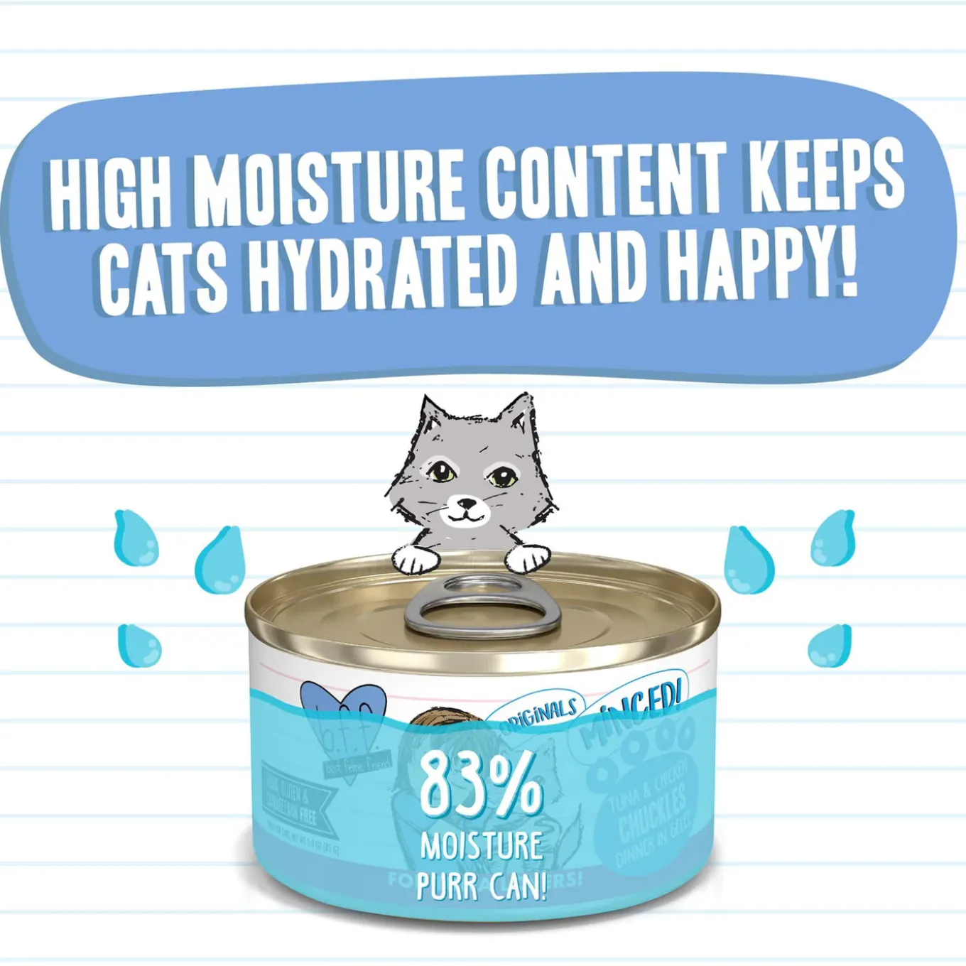Best Feline Friend BFF Grain-Free Canned Wet Cat Food