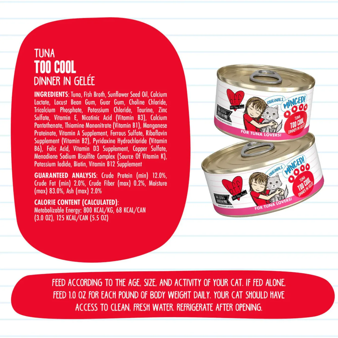 Best Feline Friend BFF Grain-Free Canned Wet Cat Food