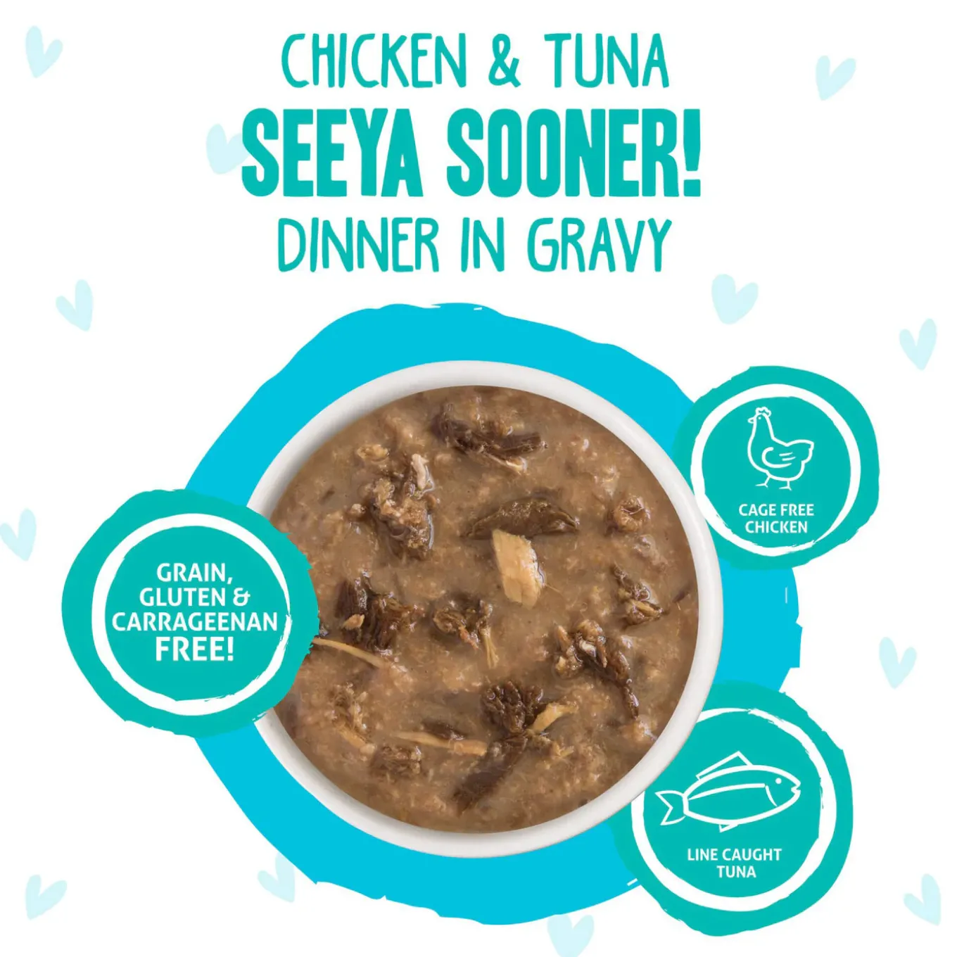 Best Feline Friend BFF Oh My Gravy! Grain-Free Wet Cat Food Pouches