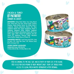 Best Feline Friend BFF Oh My Gravy! Grain-Free Wet Canned Cat Foods