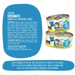 Best Feline Friend BFF PLAY! Pate Lover's Aw Yeah Wet Canned Cat Food