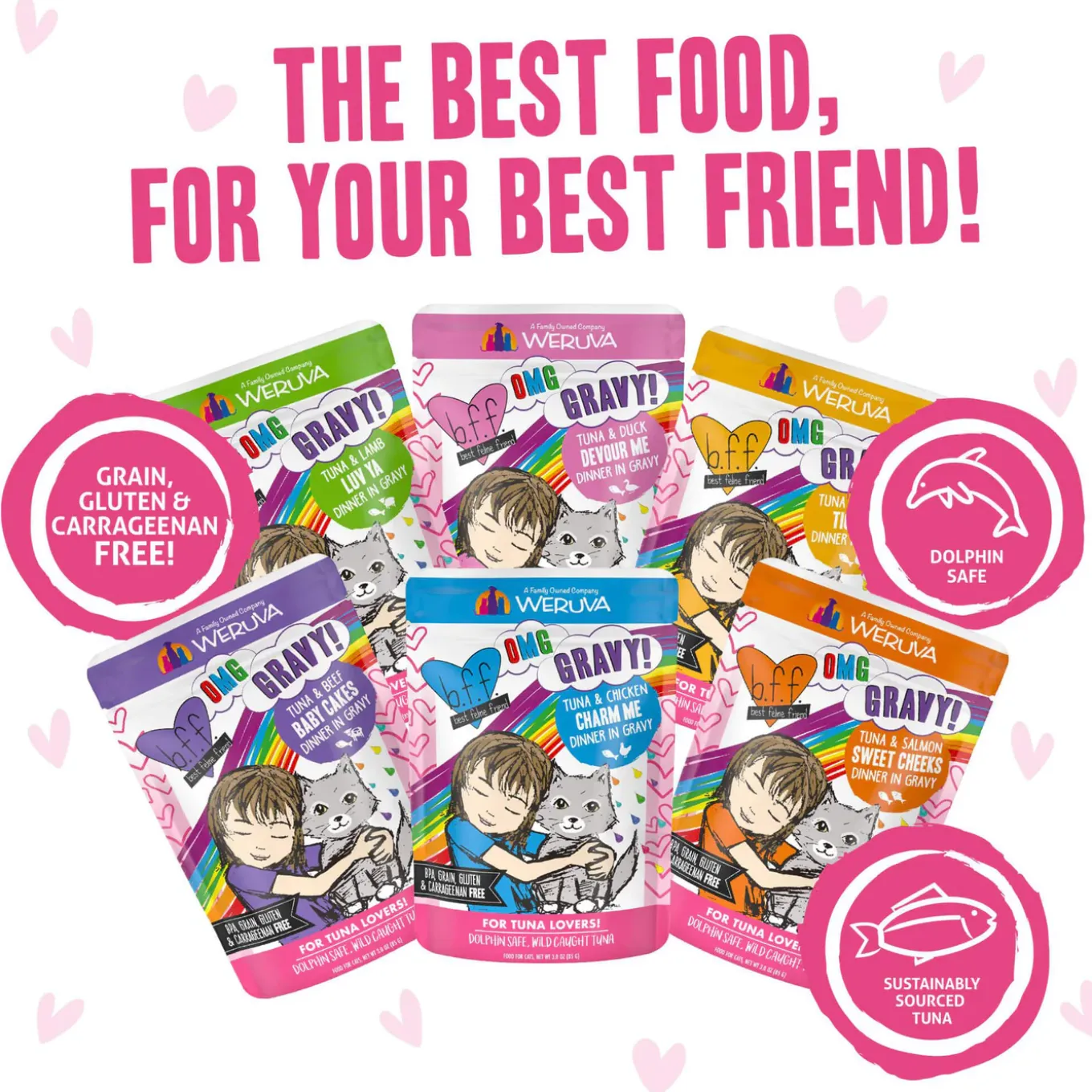 Best Feline Friend Grain-Free Cat Food Pouches
