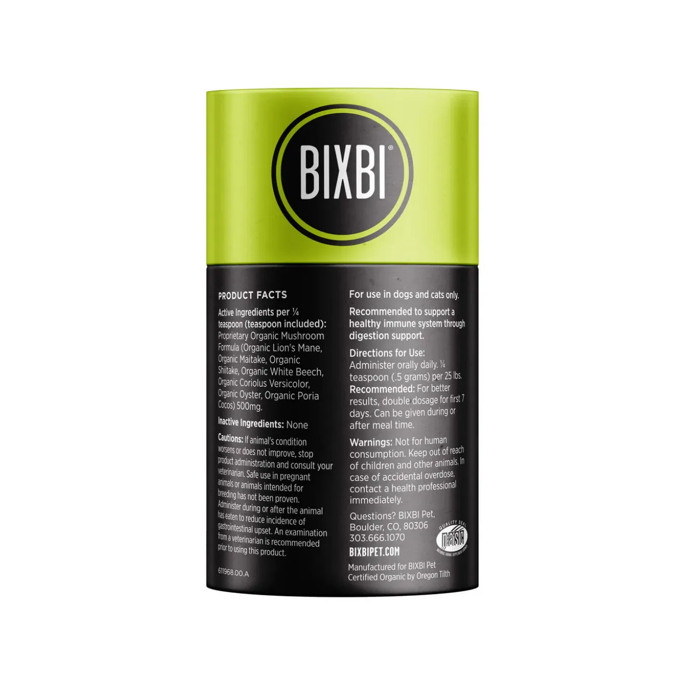 BIXBI Digestion Supplement for Dogs & Cats