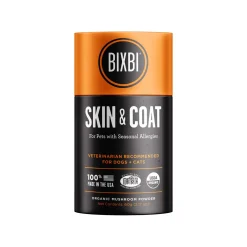 BIXBI Skin & Coat Supplement for Cats & Dogs