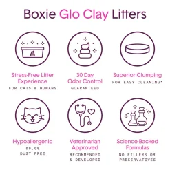 Boxiecat Glo Natural Attractions Clumping Clay Cat Litter