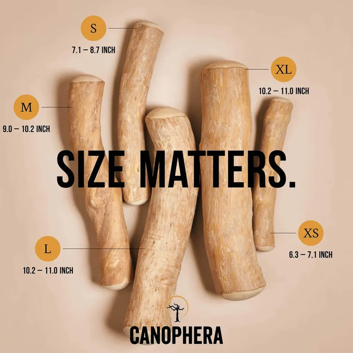 Canophera Coffee Wood Dog Chews