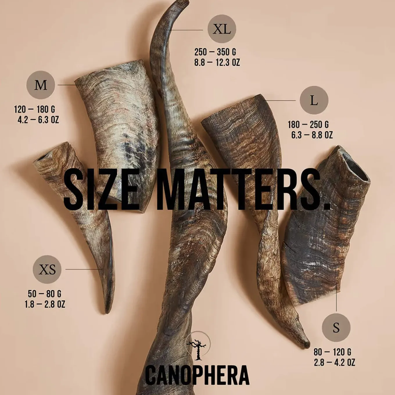 Canophera Sheep Horn Dog Chews