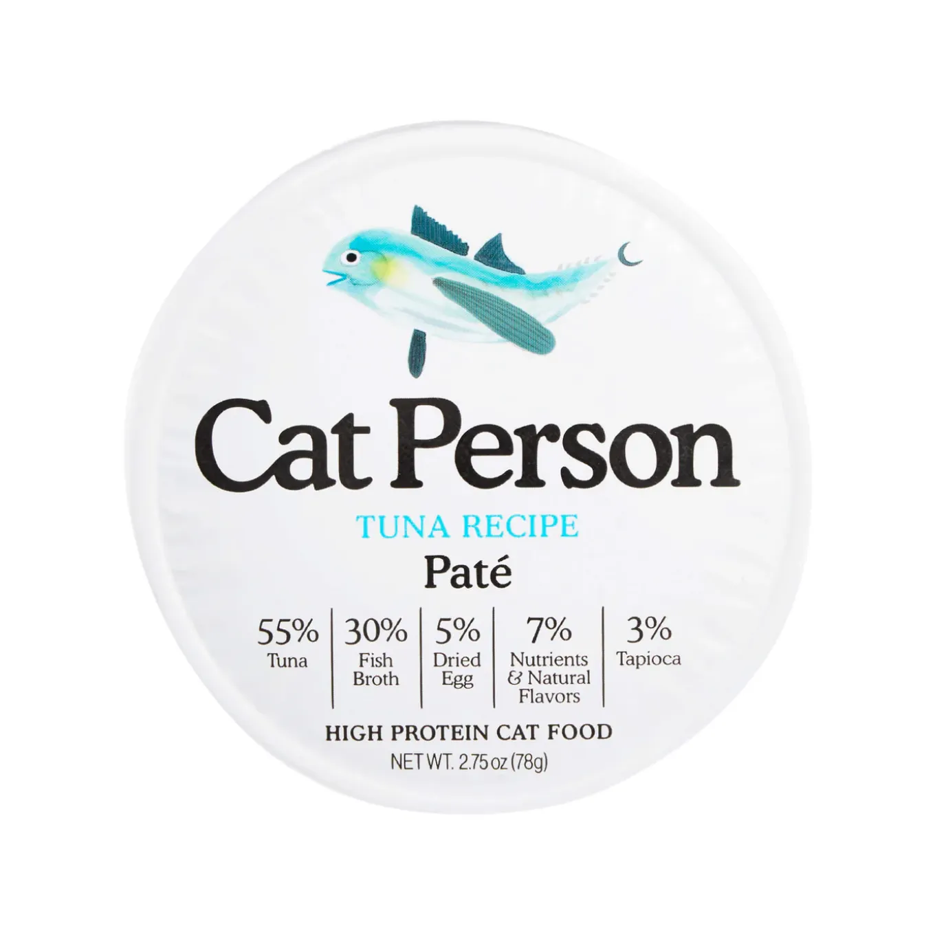Cat Person Grain-Free Pate Wet Cat Food 2.75 oz Case of 24