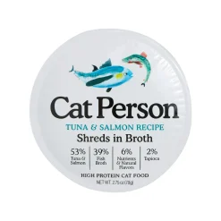 Cat Person Grain-Free Shreds Wet Cat Food 2.75 oz Case of 24