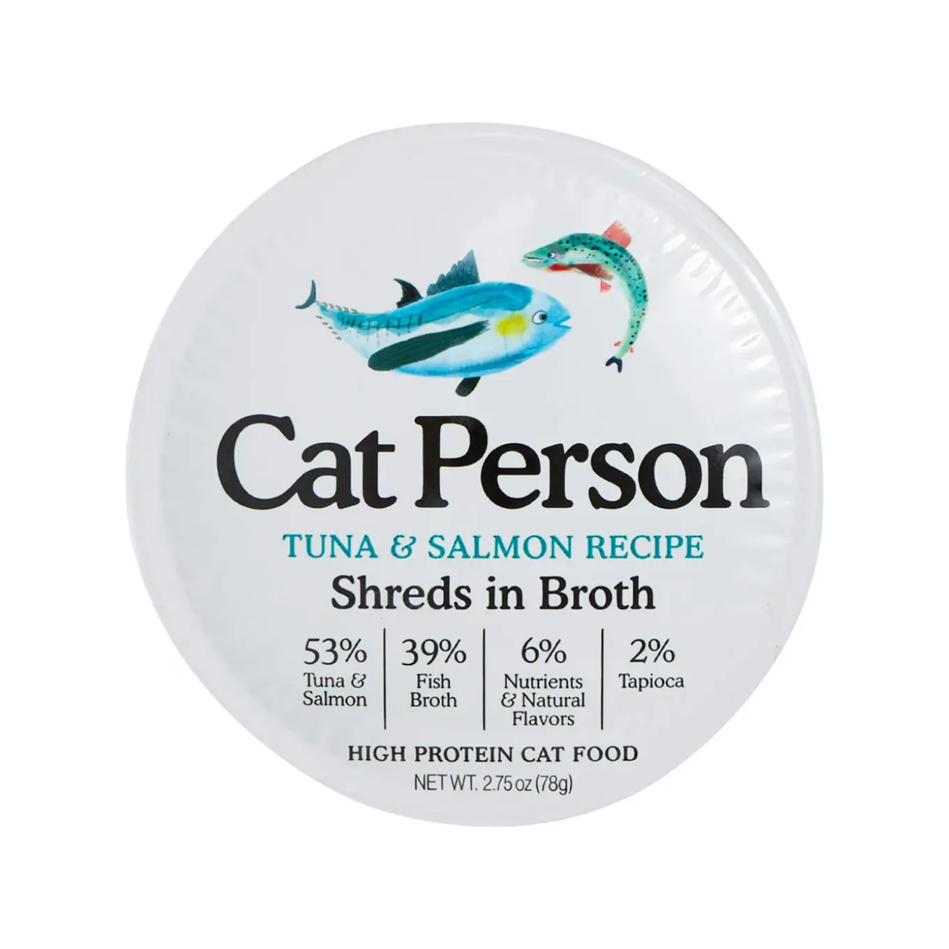 Cat Person Grain-Free Shreds Wet Cat Food 2.75 oz Case of 24