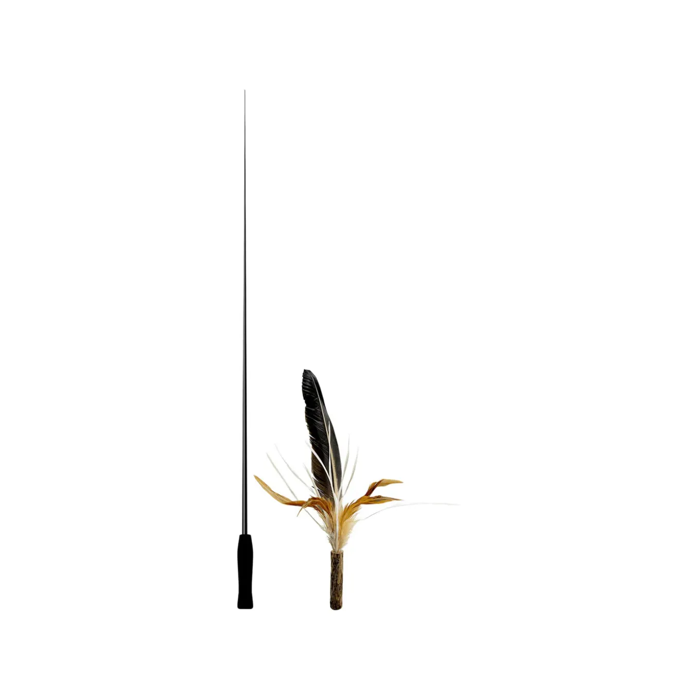 CATWANT Replaceable Teaser Cat Toy with Bird Chirping Device